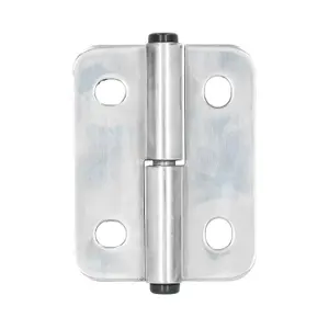 Stainless Steel Lift Off Leaf Hinge Right 76x100mm Heavy Duty Door Hatch 4PK