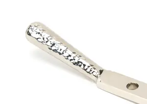 From The Anvil Polished Nickel 10 Inch Hammered Newbury Stay