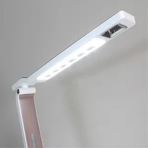 Luminosa Miri LED Desk lamp 10W 550Lm CCT with alarm