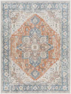 RIVER Machine Washable Vintage Area Rug 200 x 275 cm