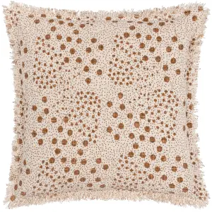 Yard Hara Woven Fringed Polyester Filled Cushion