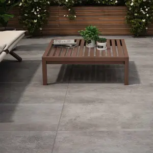 RAK 60x120 20mm Maremma Outdoor Sand Matt Smooth Unglazed Stone Effect Porcelain Outdoor Paving Tile - 21.6m² Pack of 30