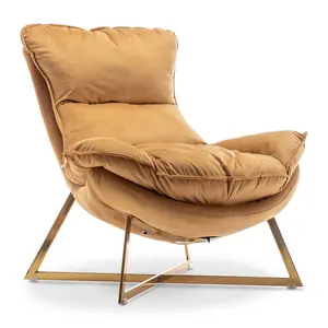 Velvet Gold Pierina Accent Chair