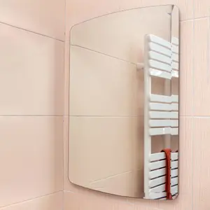 Julia Rectangular Bevelled Edge Frameless Mirror (H)70cm (W)50cm