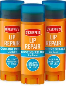 O'keeffe's Lip Repair Cooling Relief Lip Balm 4.2G (Pack Of 3)