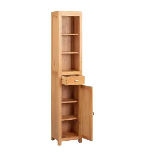 Hallowood Furniture Waverly Oak Tall Bathroom Cabinet