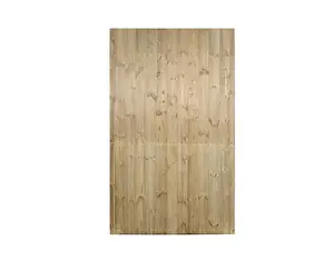 CARLA Flat Square Top Single Timber Gate 1050mm Wide x 1800mm High - Tongue & Groove Close Boarded CA34