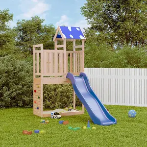 Berkfield Outdoor Playset Solid Wood Pine