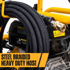 JCB Petrol Pressure Washer 4000psi / 276BAR Annovi Reverberi Triplex AR pump 15L/min Flow Rate 457cc JCB Engine  JCB-PW15040P