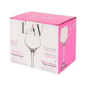 LAV - Lal Glasses - 80ml - Pack of 6