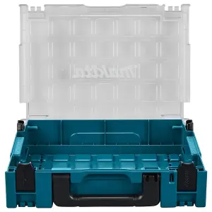 Makita 191X84-4 Clear Lid MAKPAC Tool Case Stacking Organiser Tool Box Divider