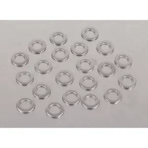 Sealey Stainless Steel Flat Washer Din 125 M8 Size 100 Pieces Stainless Steel