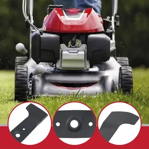 SPARES2GO Metal Blade compatible with Honda HRG415 HRG415C IZY41 Lawnmower (16")