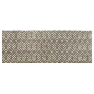 JVL Mega Runner Mat 57 x 150 cm, Diamond Trellis