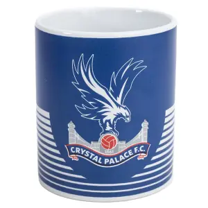 Crystal Palace FC Linear Mug Blue/White/Red (One Size)