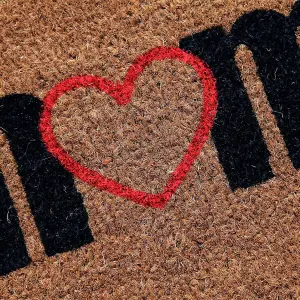 Coco&Coir Door Mat Thick Coir Eco-Friendly Indoor Outdoor Heavy Duty Home Series Entrance Door Mat 45 x 75 cm LOVE HOME