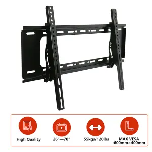 SunDaze Premium TV Wall Bracket Mount with Tilting Action for 26"-70" 3D LED LCD Screens