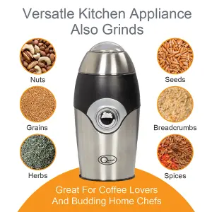 Quest 34160 150W Electric Coffee Grinder