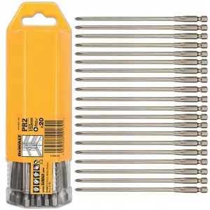 DEWALT DT7207 PR2 Drywall Screwdriver Bits PH2 x 152mm (Pack 20)