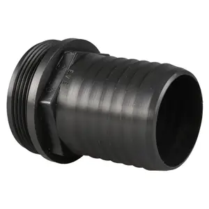 50mm tee connector for use with 2" corrugated flexible garden pond/fishpond hose