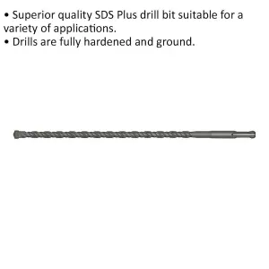 High-Performance 11 x 310mm SDS Plus Drill Bit for Smooth, Efficient Drilling