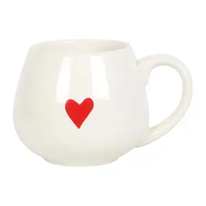 Something Different Love You Heart Mug White/Red (One Size)