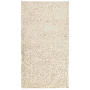 Shaggy Rug PAMPLONA High Pile Modern Gold 60x110 cm