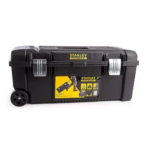 Stanley FMST1-75761 Tools 175761 FatMax Structural Foam Toolbox with Telescopic Handle, Yellow/Black