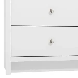 GFW Arianna 3+4 Drawer Chest White