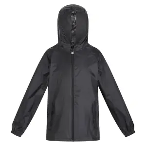 Regatta Junior Kids Pro Stormbreak Waterproof Jacket Black - Age 11-12