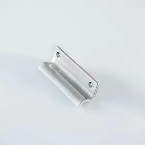 Sash Window Lift Handle 62 x 20mm 47mm Fixing Centres Satin Nickel