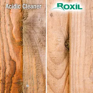 Roxil 100 Green Mould, Algae & Lichen Killer - 500ml - Restore the appearance of your Patio, Deck, Fence or Paving