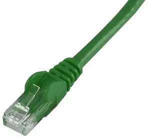 PRO SIGNAL - Snagless Cat6 UTP LSOH Ethernet Patch Lead, Green 20m