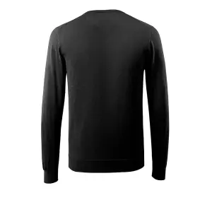 Mascot Frontline Merino Wool Knitted V-Neck Jumper (Black)  (XX Large)