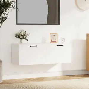 Berkfield Wall Cabinet White 100x36.5x35 cm Engineered Wood