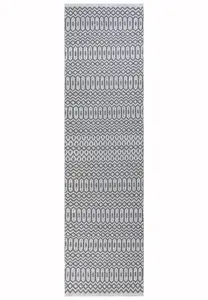 Grey Outdoor Rug, Geometric Stain-Resistant Rug For Patio Decks Garden Balcony, 2mm Modern Outdoor Rug-200cm X 290cm