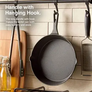 Seasoned Cast Iron Skillet Pan