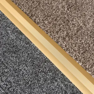 Anodised aluminium z edge carpet profile door floor bar trim 1000mm x 35mm c69 gold