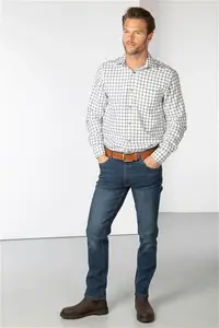 Rydale Men's Country Checked Shirt - Ebberston - Ebberston Olive M