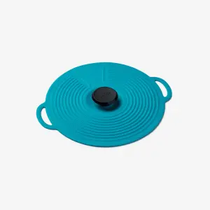 Zeal Classic Self Sealing Silicone Pan Lid 15cm, Aqua