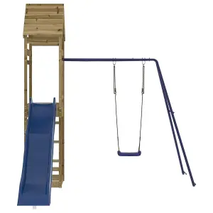 Berkfield Outdoor Playset Impregnated Wood Pine