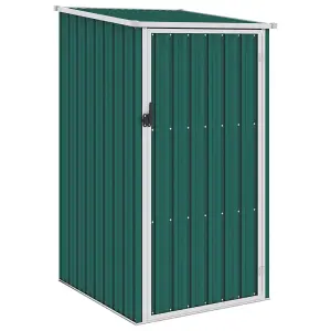 Berkfield Garden Shed Green 87x98x159 cm Galvanised Steel