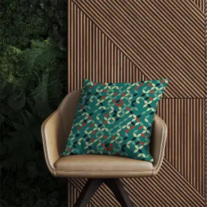 Geometric Pattern Design Outdoor Cushion 45cm x 45cm