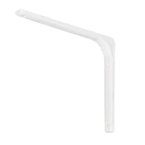 GoodHome Alchimy White Steel Shelving bracket (H)200mm (D)150mm