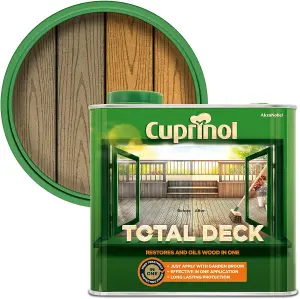 Cuprinol Total Deck Clear Restore Oil 2.5L