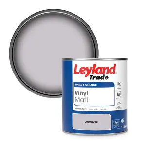 Leyland Trade Vinyl Matt Walls & Ceilings Emulsion Paint (2010-R30B) 1L