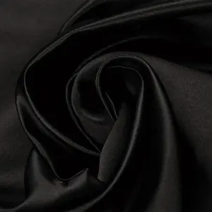 3x9 Metres Ice Silk Backdrop Photography Curtains, Black