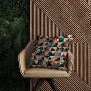 Geometric Print Pattern Outdoor Cushion 45cm x 45cm