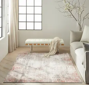 Multicolored Modern Abstract Rug for Living Room, Bedroom - 66 X 229 (Runner)