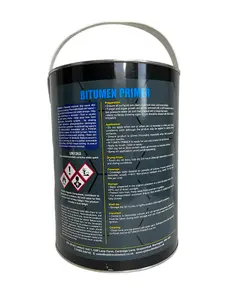 Njl Direct Black Bitumen Primer and sealer for porous surfaces 5L